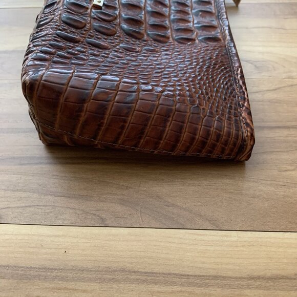 Brahmin Kayla Wristlet in Pecan Melbourne - Picture 7 of 12